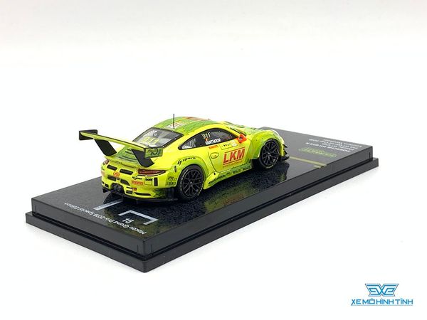 Xe Mô Hình Porsche 911 GT3 R Macau GT Cup FIA GT World Cup 2018 Laurens Vanthoor ( Vàng )