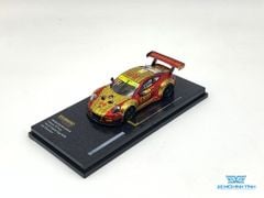 Xe Mô Hình Porsche 911 GT3 R Macau GT Cup Fia GT World Cup 2018 Earl Bamber 1:64 Tarmac Works ( Vàng đỏ )