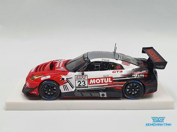 Xe Mô Hình Nissan GT-R Nismo GT3 VLN 2017 Krumm > Coronel 1:64 Tarmac Works( Trắng Đỏ )