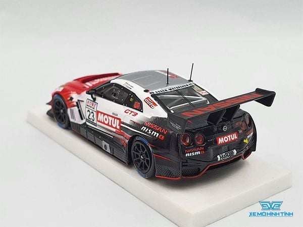 Xe Mô Hình Nissan GT-R Nismo GT3 VLN 2017 Krumm > Coronel 1:64 Tarmac Works( Trắng Đỏ )