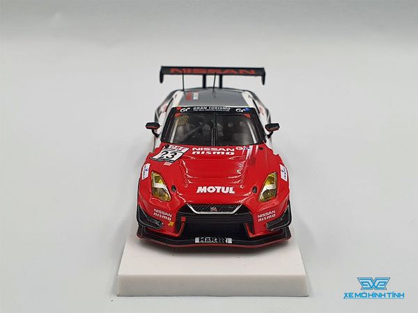 Xe Mô Hình Nissan GT-R Nismo GT3 VLN 2017 Krumm > Coronel 1:64 Tarmac Works( Trắng Đỏ )