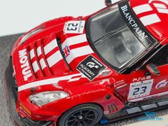 Xe Mô Hình Nissan GT-R Nismo GT3 Blancpain GT Series Endurance Cup 2018 1:64 Tarmac Works ( Đỏ )