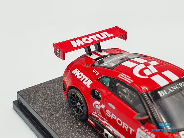 Xe Mô Hình Nissan GT-R Nismo GT3 Blancpain GT Series Endurance Cup 2018 1:64 Tarmac Works ( Đỏ )