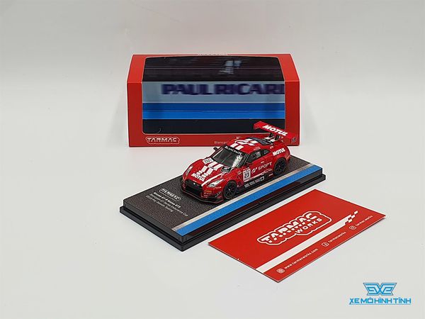 Xe Mô Hình Nissan GT-R Nismo GT3 Blancpain GT Series Endurance Cup 2018 1:64 Tarmac Works ( Đỏ )