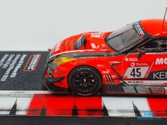 Xe Mô Hình Nissan GT-R Nismo GT3 Nurburgring 24hours 2019 1:64 Tarmac Works ( Cam Dạ Quang )