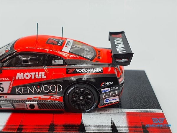 Xe Mô Hình Nissan GT-R Nismo GT3 Nurburgring 24hours 2019 1:64 Tarmac Works ( Cam Dạ Quang )