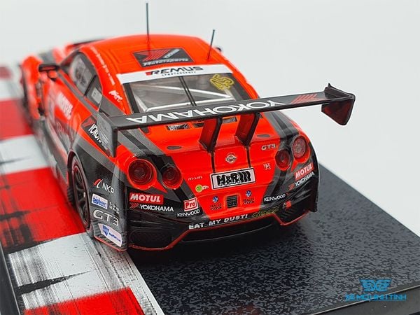Xe Mô Hình Nissan GT-R Nismo GT3 Nurburgring 24hours 2019 1:64 Tarmac Works ( Cam Dạ Quang )