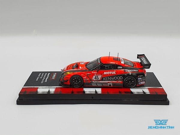 Xe Mô Hình Nissan GT-R Nismo GT3 Nurburgring 24hours 2019 1:64 Tarmac Works ( Cam Dạ Quang )
