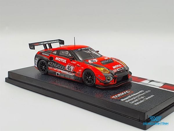 Xe Mô Hình Nissan GT-R Nismo GT3 Nurburgring 24hours 2019 1:64 Tarmac Works ( Cam Dạ Quang )