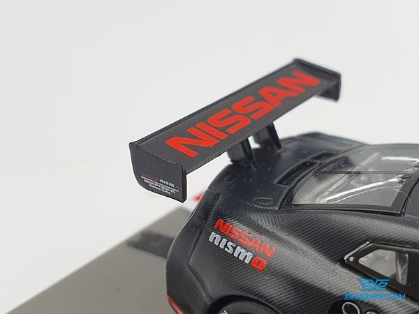 Xe Mô Hình Nissan GT-R Nismo GT3 1:64 Tarmac Works ( Đen Nhám )