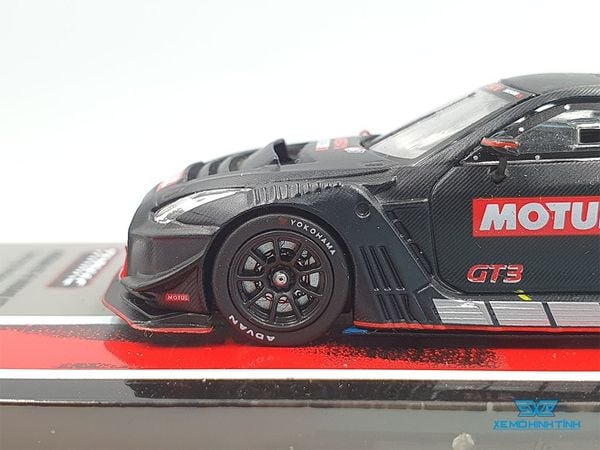 Xe Mô Hình Nissan GT-R Nismo GT3 1:64 Tarmac Works ( Đen Nhám )