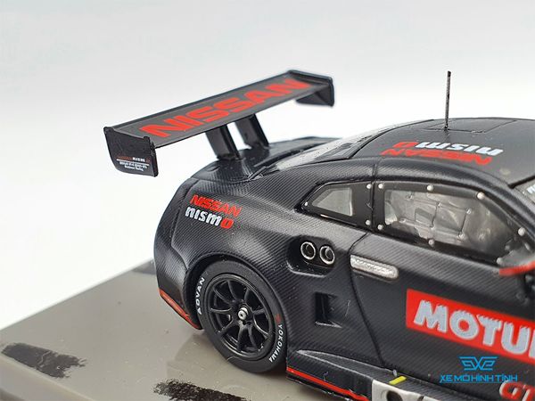 Xe Mô Hình Nissan GT-R Nismo GT3 1:64 Tarmac Works ( Đen Nhám )