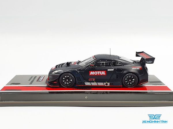 Xe Mô Hình Nissan GT-R Nismo GT3 1:64 Tarmac Works ( Đen Nhám )