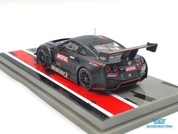 Xe Mô Hình Nissan GT-R Nismo GT3 1:64 Tarmac Works ( Đen Nhám )