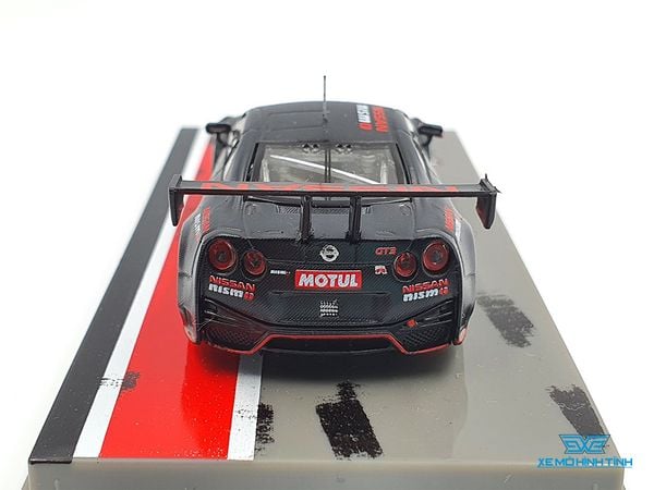 Xe Mô Hình Nissan GT-R Nismo GT3 1:64 Tarmac Works ( Đen Nhám )