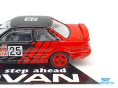 Xe Mô Hình Toyota Corolla Levin AE92 JTCC 1990 Div.3 Champion 1:64 ( Đỏ Advan )