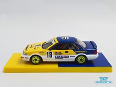 Xe Mô Hình Toyota Corolla Levin AE92 JTC 1993 1:64 Tarmac Works (Vàng Xanh)