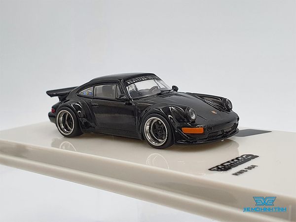 Xe Mô Hình Porsche RWB 964 1:64 Tarmac Works ( Đen )