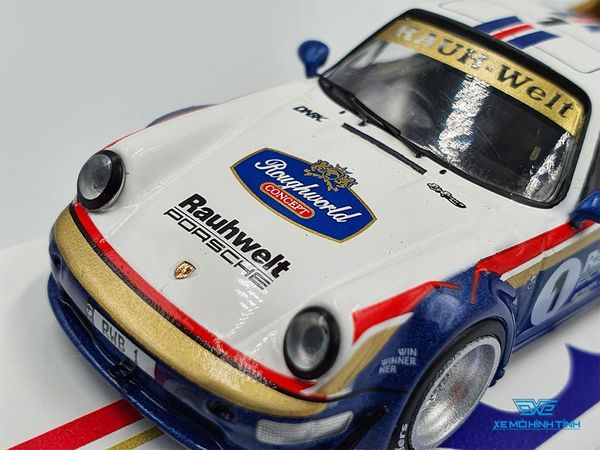 Xe Mô Hình Porsche RWB 964 Waikato 1:64 Tarmac Works ( Xanh )