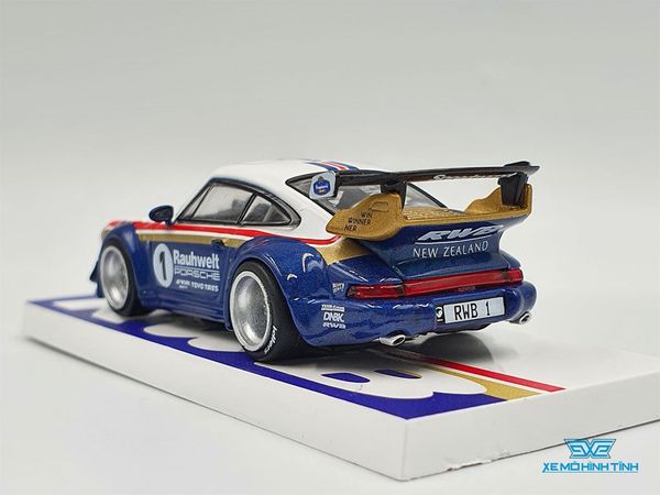 Xe Mô Hình Porsche RWB 964 Waikato 1:64 Tarmac Works ( Xanh )