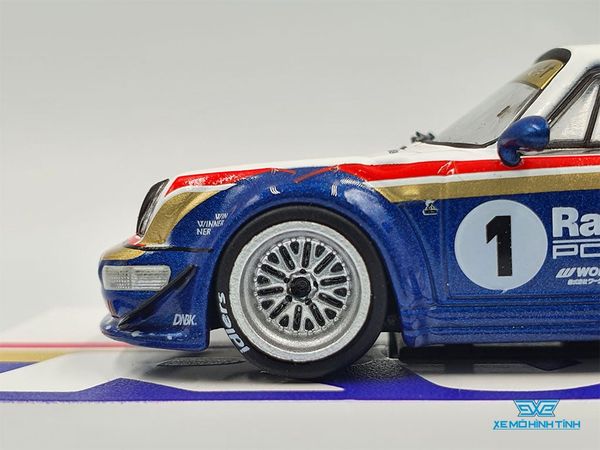 Xe Mô Hình Porsche RWB 964 Waikato 1:64 Tarmac Works ( Xanh )