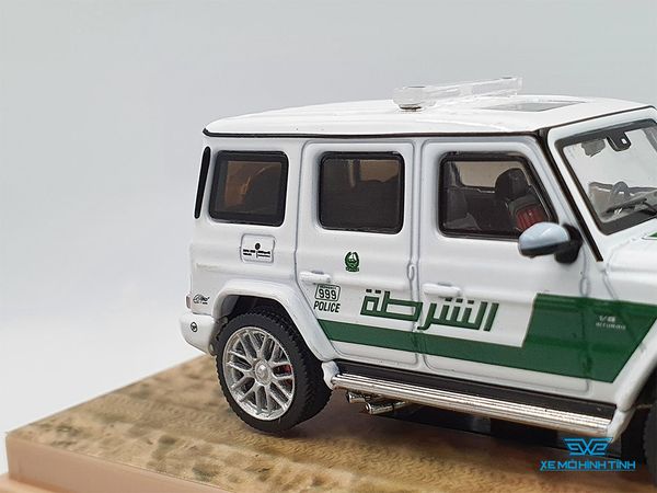 Xe Mô Hình Mercedes-AMG G63 1:64 Tarmac ( Dubai Police )