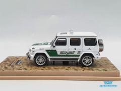 Xe Mô Hình Mercedes-AMG G63 1:64 Tarmac ( Dubai Police )