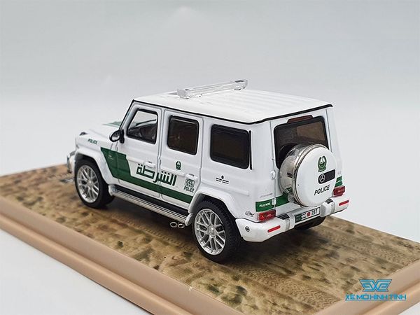 Xe Mô Hình Mercedes-AMG G63 1:64 Tarmac ( Dubai Police )