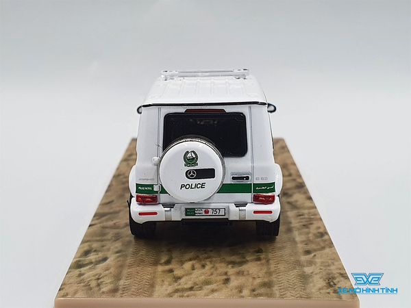 Xe Mô Hình Mercedes-AMG G63 1:64 Tarmac ( Dubai Police )