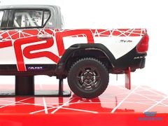 Xe Mô Hình Toyota Hilux AXCR 2016 Show Car 1:64 Tarmac Works ( Trắng Đỏ )