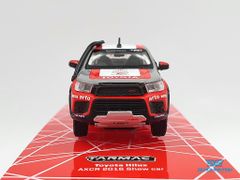 Xe Mô Hình Toyota Hilux AXCR 2016 Show Car 1:64 Tarmac Works ( Trắng Đỏ )