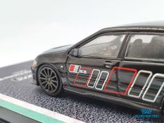 Xe Mô Hình Mitsubishi Lancer Evolution Wagon Ralliart 1:64 Tarmac Works ( Đen )