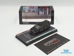 Xe Mô Hình Mitsubishi Lancer Evolution Wagon Ralliart 1:64 Tarmac Works ( Đen )