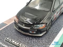 Xe Mô Hình Mitsubishi Lancer Evolution Wagon Ralliart 1:64 Tarmac Works ( Đen )