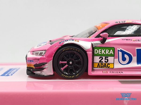 Xe Mô Hình Audi R8 LMS 2019 ADAC GT 1:64 Tarmac Works ( Hồng )