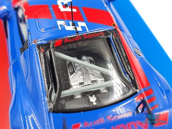 Xe Mô Hình Audi R8 LMS 2019 Intercontinental GT Challenge 2019 Suzuka 10 Hours Winner 1:64 Tarmac Works ( Xanh Dương )