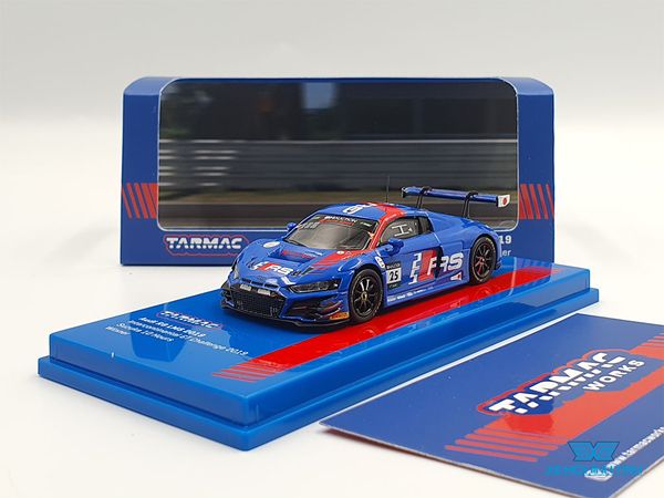 Xe Mô Hình Audi R8 LMS 2019 Intercontinental GT Challenge 2019 Suzuka 10 Hours Winner 1:64 Tarmac Works ( Xanh Dương )