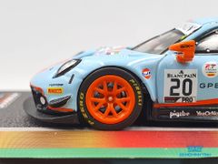 Xe Mô Hình Porsche 911 GT3 R 1:64 Tarmac Works ( Xanh Gulf )