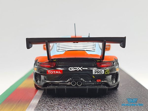 Xe Mô Hình Porsche 911 GT3 R 1:64 Tarmac Works ( Xanh Gulf )