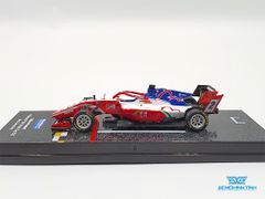 Xe Mô Hình Dallara Formula 3 F3 Macau GP FIA F3 World Cup 2019 1:64 Tarmac Works ( Trắng Đỏ )