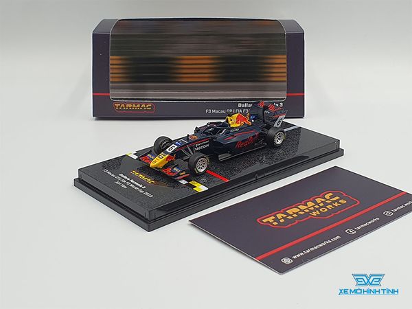 Xe Mô Hình Dallara Formula 3 1:64 Tarmac Works ( Xanh RedBull )