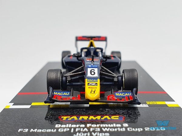 Xe Mô Hình Dallara Formula 3 1:64 Tarmac Works ( Xanh RedBull )