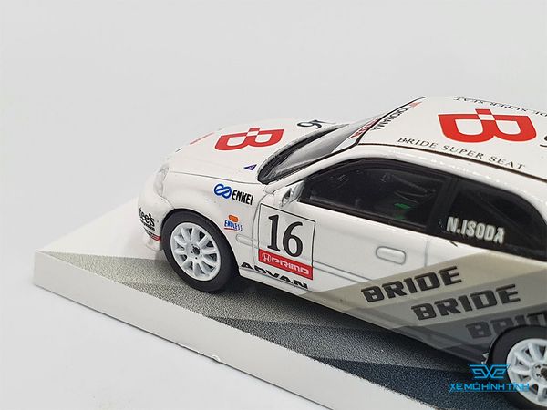 Xe Mô Hình Honda Civic Type R EK9 1:64 Tarmac Works ( Trắng )