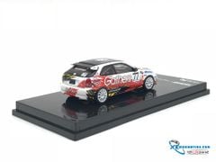 Xe Mô Hình Honda Civic Type R EK9 Super Taikyu 1998 ST-4 Champion Tsujimoto / Yamahamoto 1:64 Tarmac Works ( Trắng Đỏ )