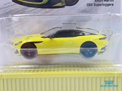 Xe Mô Hình Aston Martin DBS Superleggera 1:64 Tarmac Works (Vàng Chanh)
