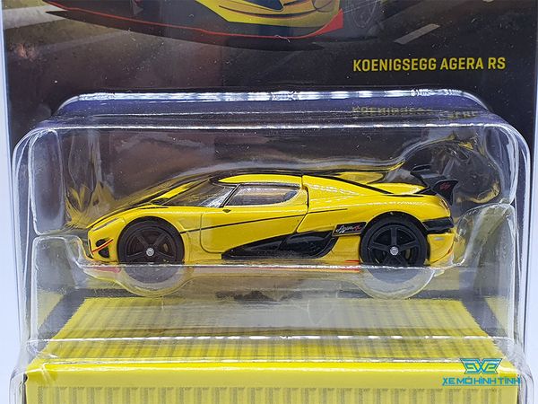 Xe Mô Hình Koenigsegg Agera RS 1:64 Tarmac Works (Vàng)