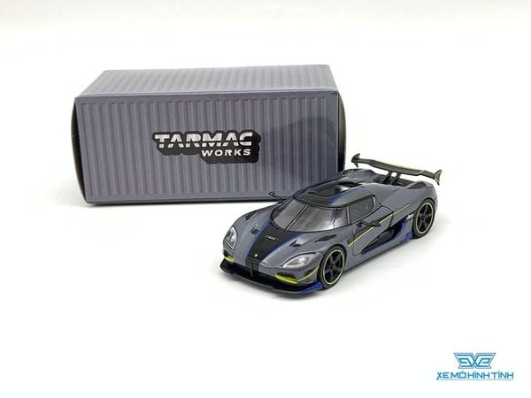 Xe Mô Hình Koenigsegg Agera Prototype 1:64 Tarmac Works ( Xám )