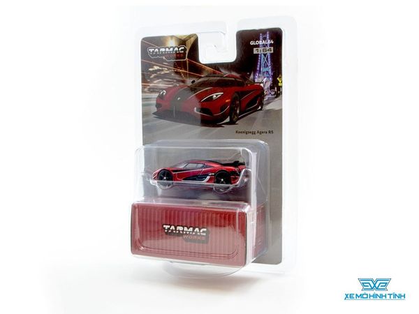 Xe Mô Hình Koenigsegg Agera RS 1:64 Tarmac Works ( Đỏ Đô Bóng )