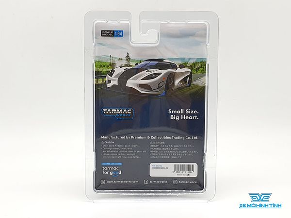 Xe Mô Hình Koenigsegg Agera RS 1:64 Tarmac Works (Trắng)