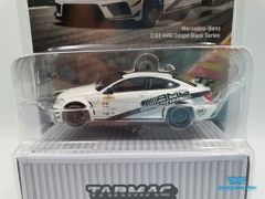 Xe Mô Hình Mercedes-Benz C63 AMG Coupe Black Series 1:64 Tarmac Works ( Trắng )